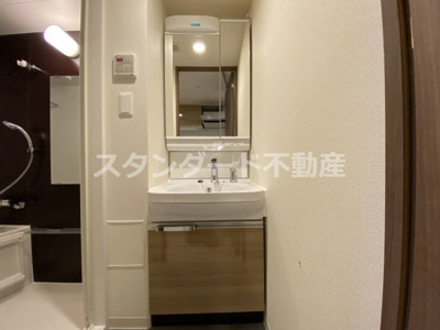 【独立洗面台】 | プレサンス梅田Ⅱ