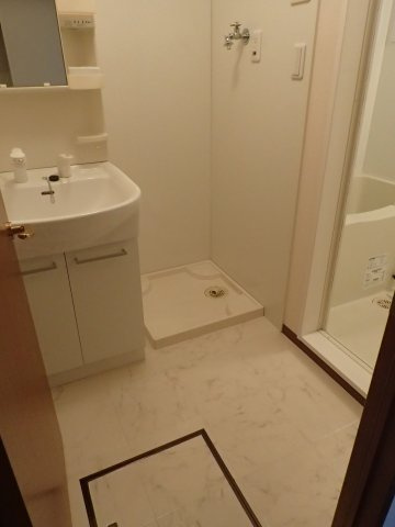 ヴァンヴェールＢ棟の洗面所