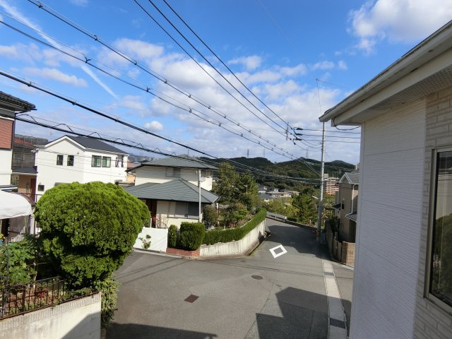 神戸市垂水区神和台1丁目　中古戸建の展望|２階バルコニーからの眺望です