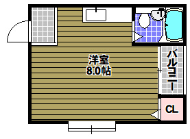 ラフィーネ1号館の間取り