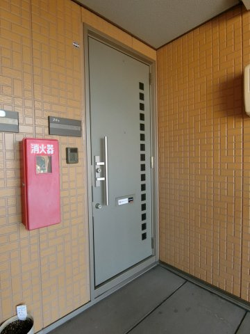 カルムKⅡ　B棟の玄関