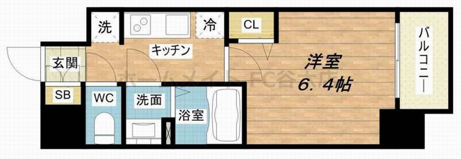 【間取り】 | プレサンス上町台筆ヶ崎　SOUTH