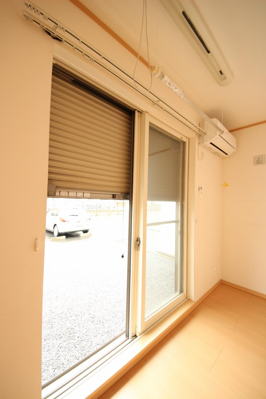 フルールメゾンのセキュリティ|シャッターつきです