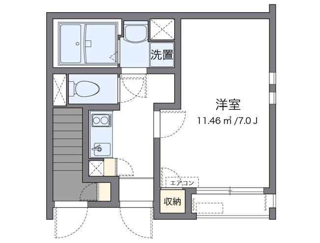 【間取り】 | ラ　カンパネラ