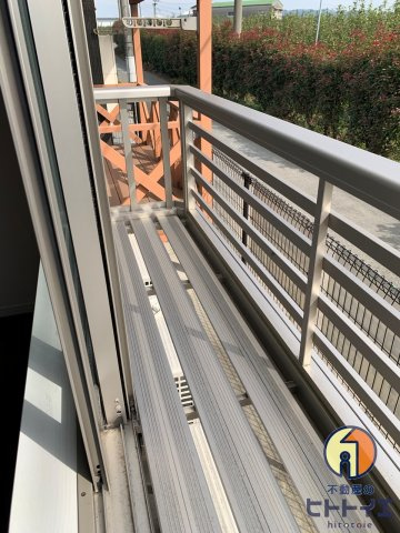 コーポMAのバルコニー|陽当たり良好なバルコニーです