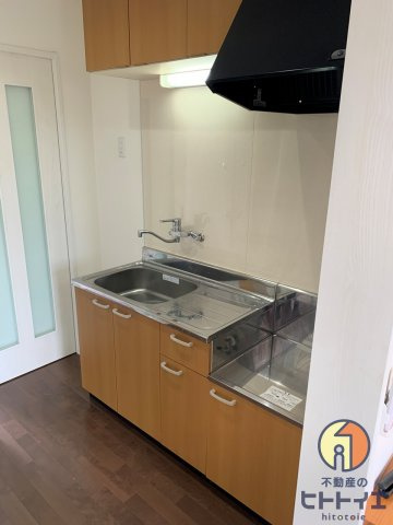 コーポMAのキッチン|お料理しやすいキッチンです