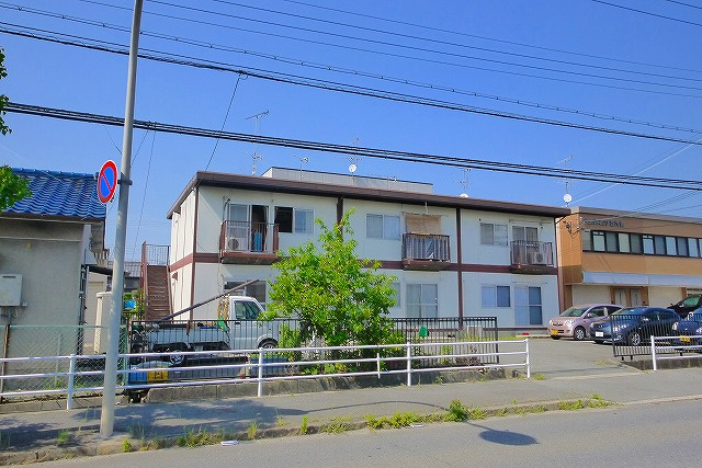 南ハイツの外観|外観は落ち着いています