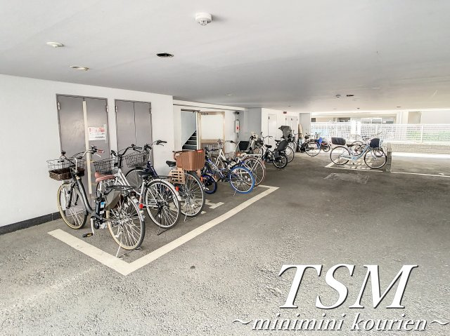 コーポラス美光のその他共用部分|敷地内駐輪場