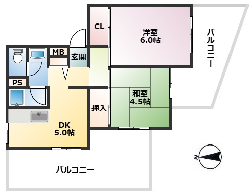 【間取り】 | リノディア芦屋
