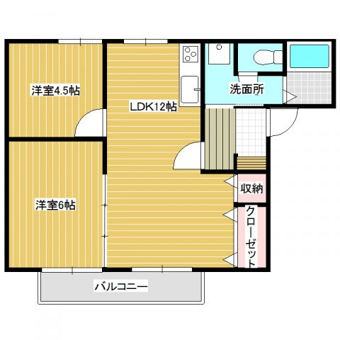 サンピアみどり野の間取り