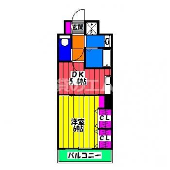 【間取り】 | グロースメゾン博多山王 | グロースメゾン博多山王の間取り