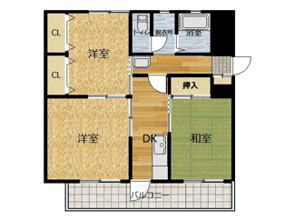【間取り】 | コンフォーティアⅢ