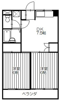 【間取り】 | 第二ドリームハイツ