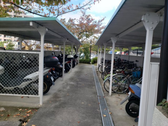 グリーンコーポジェームス山弐番館のその他共用部分|駐輪場☆神戸市垂水区　グリーンコーポジェームス山弐番館☆