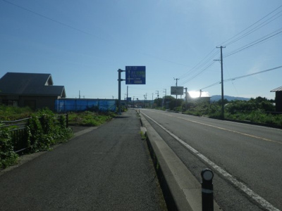 【前面道路含む現地写真】 | 北秋田市綴子字大堤・売地