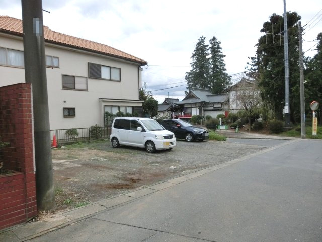 鴻巣市大間２丁目の売地の外観|敷地の北東側から撮影。2019年10月26日 16:45頃。