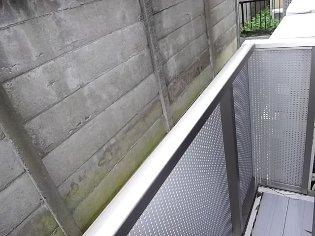 レジデンス本八幡のバルコニー