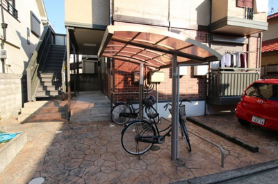 【その他共用部分】 | アミティエ山本 | ☆屋根付き駐輪場☆