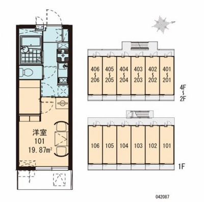 【区画図】 | スカイアーク