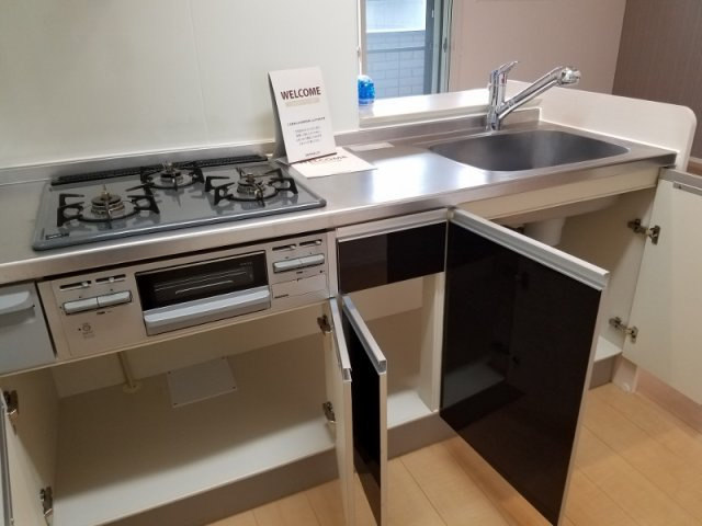 アルシュTOWAのキッチン|プロパンガス