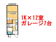 山科区東野南井ノ上町　中古アパート一棟（賃貸オーナーチェンジ）の画像