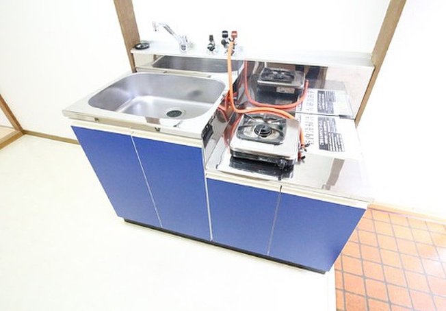 【キッチン】 | 山科区東野南井ノ上町　中古アパート一棟（賃貸オーナーチェンジ）