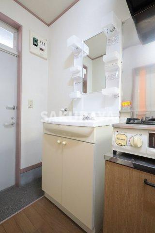 堀込レジデンスの洗面所|2026年2月撮影