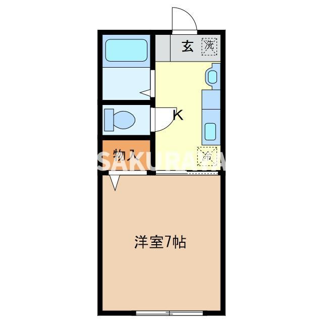 堀込レジデンスの間取り