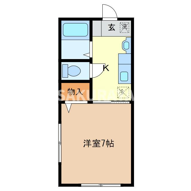 堀込レジデンスの間取り