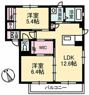 【間取り】 | シャーメゾンローズ