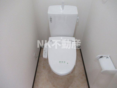 【トイレ】 | ラガーパレス花園（東花園賃貸） | トイレです