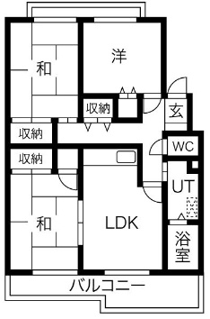 【間取り】 | ホワイトリバーⅡ 