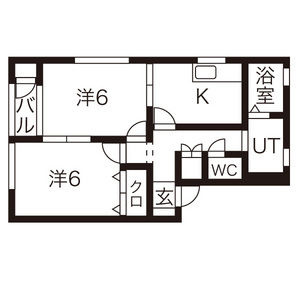 ユニベールの間取り