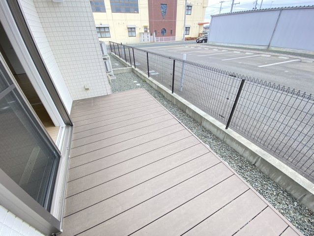 コンフォート下太田のバルコニー