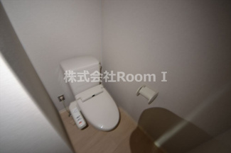 【トイレ】 | レジュールアッシュ谷町 | ゆったりとした空間のトイレです