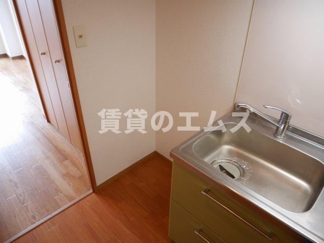 【キッチン】 | アムールメゾン | アムールメゾンの冷蔵庫置き場