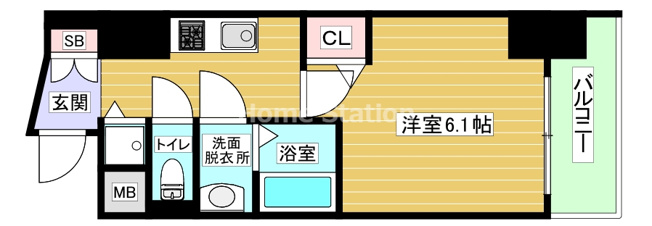 【間取り】 | アークグラン大阪WEST