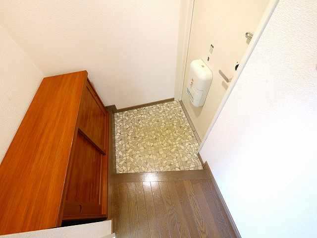 マンションポプリの玄関|きれいな玄関です