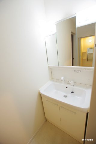 ビーバーズハウス3　仲介手数料無料の洗面所