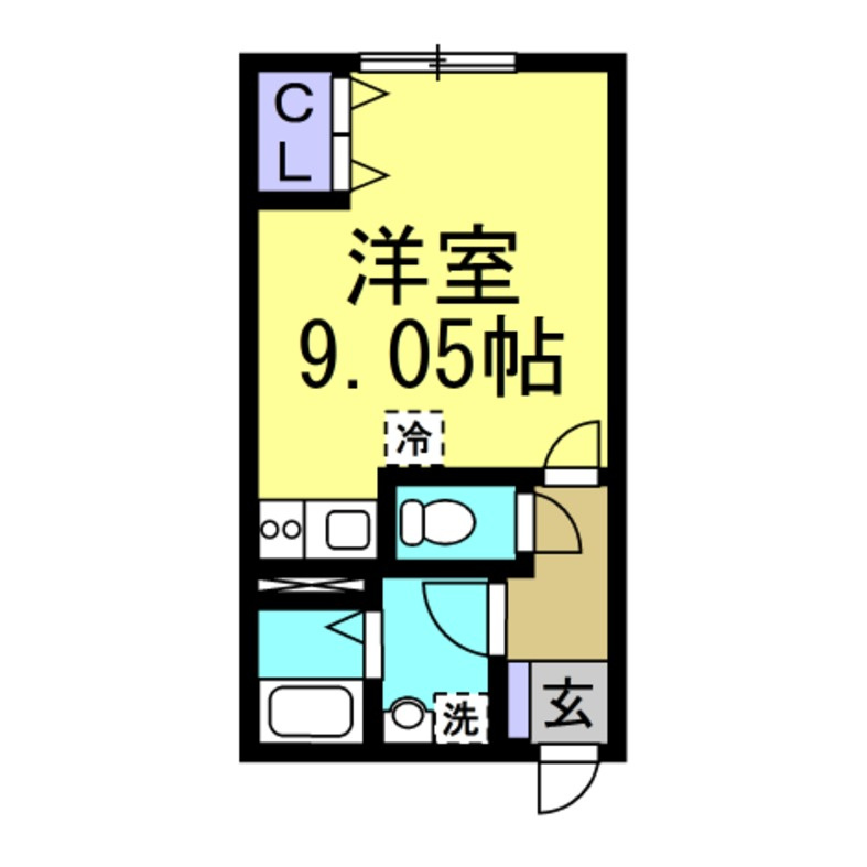 Fairy (フェアリー)Ⅱの間取り