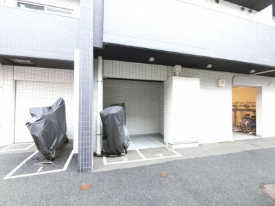 【その他共用部分】 | AXAS南蒲田アジールコート | バイク置場もあります。