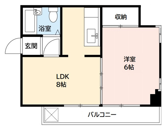【間取り】 | イーストガーデン杉の木館