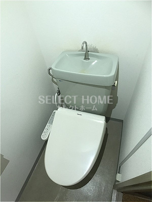 【トイレ】 | イーストガーデンポプラ館 | 清潔感のあるトイレです