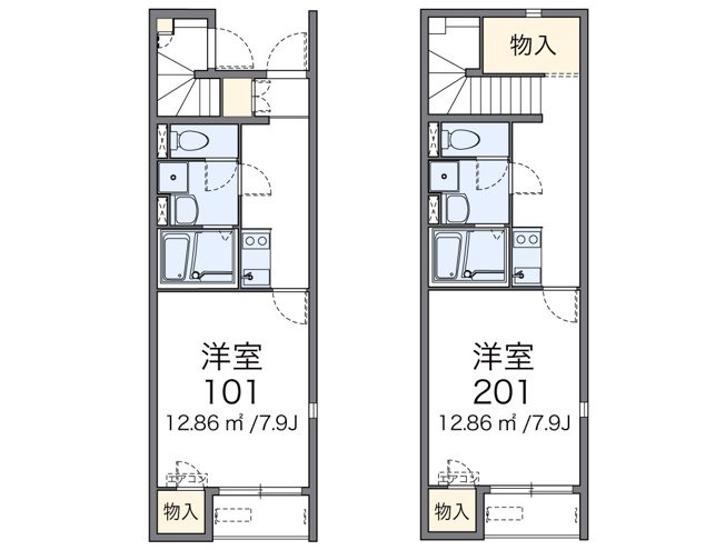 【間取り】 | プランドール博多南