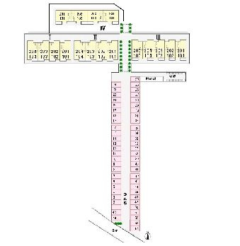 ブライトヒルズⅠの区画図
