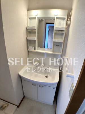 【独立洗面台】 | エスペランサ宮地 | スペースが確保できる洗面所です