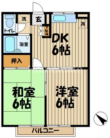 【間取り】 | エステートピアマルイＩ