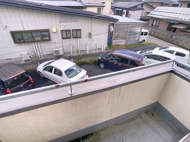 尾形コーポのバルコニー