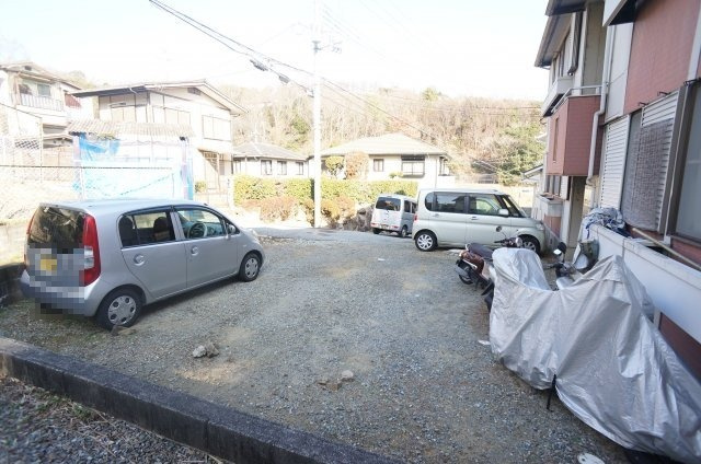 ハイツ椿園Ⅱの駐車場