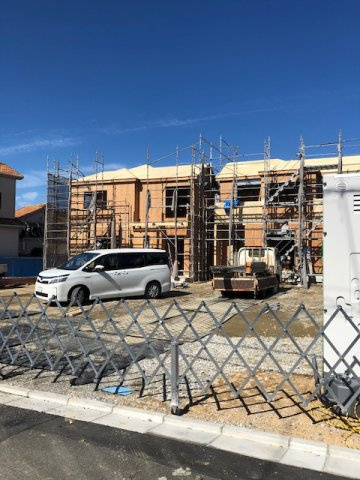 四條畷市岡山４丁目　新築戸建ての外観